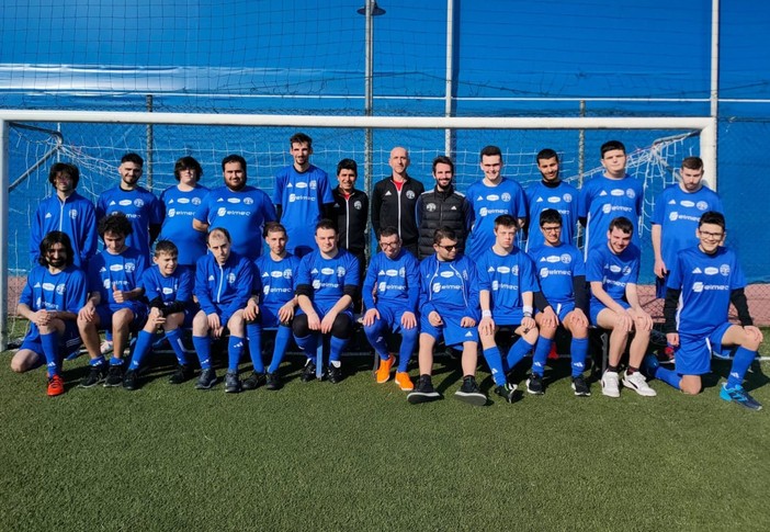 La formazione di calcio paralimpico della Varesina