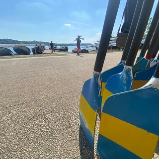 Un caldo pomeriggio di maggio alla Canottieri Varese