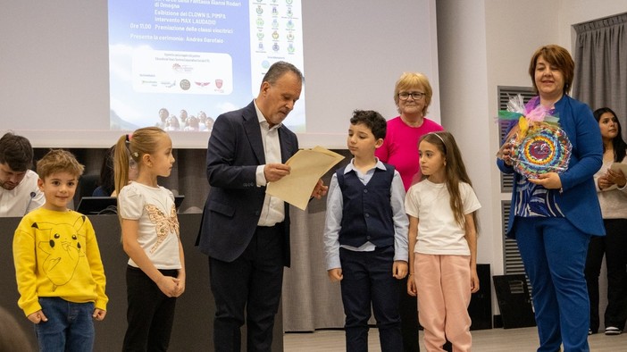 Un momento delle premiazioni