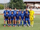 La Varesina che è scesa in campo questa mattina a Cairate contro il Borgosesia (foto Varesina Calcio)
