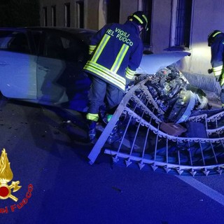 Le immagini dell'incidente