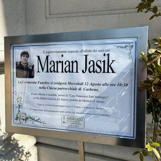 Marian, amico per sempre: «Non ti dico addio, ti dico ciao»