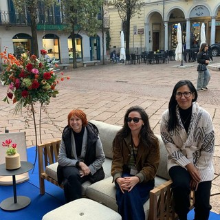 Da sinistra nella foto Alessandra Cellini, Sara Pantone e Sonia Comito