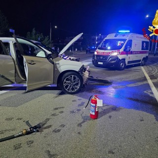 Le immagini dell'incidente di ieri sera a Lonate Pozzolo