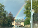 L'arcobaleno di via Monte Generoso a Varese