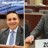 Da sinistra, Samuele Astuti (Pd) e Luigi Zocchi (FdI) Da sinistra, Samuele Astuti (Pd) e Luigi Zocchi (FdI)