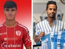 Bilario Azizi, classe 2004, 51 presenze e 5 gol in D con l'Asti, e Matteo Barzotti, 32 anni e 109 reti in carriera