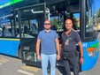 Antonio Marangiolo, responsabile dei verificatori di Autolinee Varesine e Gianluca Ribolzi, responsabile dell'ufficio Sanzioni Antonio Marangiolo, responsabile dei verificatori di Autolinee Varesine e Gianluca Ribolzi, responsabile dell'ufficio Sanzioni