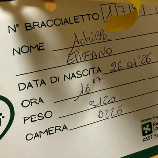 Ancora un fiocco azzurro alla Paranza. Benvenuto al piccolo Achille