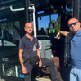 Antonio Marangiolo, responsabile dei verificatori di Autolinee Varesine e Gianluca Ribolzi, responsabile dell'ufficio Sanzioni Antonio Marangiolo, responsabile dei verificatori di Autolinee Varesine e Gianluca Ribolzi, responsabile dell'ufficio Sanzioni