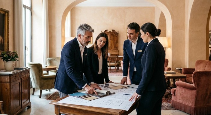 Arredamento hotel Roma: strategia su misura che aumenta valore