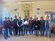 La presentazione del raduno dei 77 gruppi di Penne Nere della provincia in programma a metà giugno a Laveno La presentazione del raduno dei 77 gruppi di Penne Nere della provincia in programma a metà giugno a Laveno