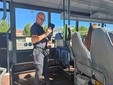 Marangiolo durante un controllo a Varese Marangiolo durante un controllo a Varese