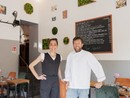 Stefano Minervino con la compagna Melissa
