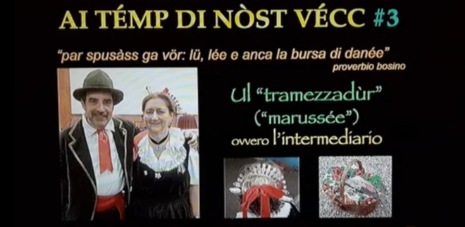 VIDEO. Inamurass e spusass ai temp di nost vecc... Mai chiedere la mano di una ragazza di lunedì o venerdì a Varese