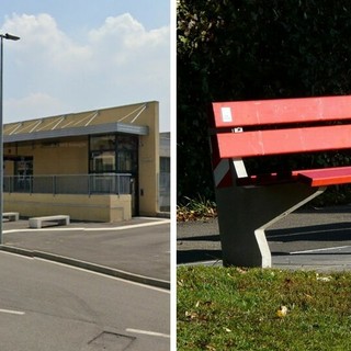 Verrà inaugurata domenica mattina la panchina rossa presso la stazione di Arcisate