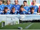 Gli azzurrini Under 16 ospiti domani dell'Atleti Azzurri d'Italia di Gallarate e, sotto, i nuovi campi quasi pronti al Chinetti