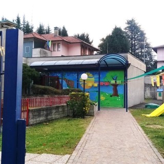 L'asilo comunale di Brusimpiano che domenica verrà intitolato a Gianni Rodari