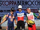 Il podio della Bernocchi (Foto dal profilo Facebook ufficiale della Decathlon AG2R La Mondiale Team del vincitore Dorian Godon) Il podio della Bernocchi (Foto dal profilo Facebook ufficiale della Decathlon AG2R La Mondiale Team del vincitore Dorian Godon)