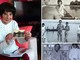 Lucia Malnati, 84 anni, nella sua casa e alcune cartoline della sua vita nella Biandronno di un tempo in cui è cresciuta