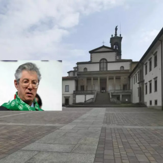 Bossi, oggi i funerali a Pontida: solo vecchi amici e pochi ospiti al monastero di San Giacomo