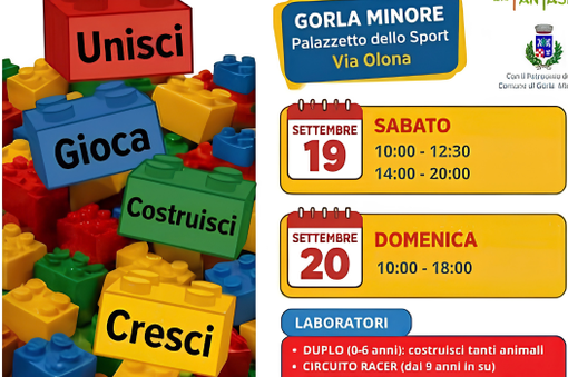 Brick Avis, a Gorla Minore due giorni da costruire tra mattoncini, fantasia e solidarietà Brick Avis, a Gorla Minore due giorni da costruire tra mattoncini, fantasia e solidarietà
