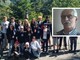 Bambini ucraini all Aprica, estate 2026. Nel riquadro Antonio Tosi Bambini ucraini all Aprica, estate 2026. Nel riquadro Antonio Tosi