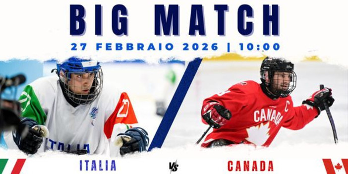 Varese culla olimpica del ghiaccio: amichevole tra il Canada plurimedagliato e l'Italia del para ice hockey