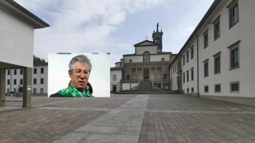 Bossi, oggi i funerali a Pontida: solo vecchi amici e pochi ospiti al monastero di San Giacomo Bossi, oggi i funerali a Pontida: solo vecchi amici e pochi ospiti al monastero di San Giacomo