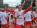 Elios Minaj, 23 anni, festeggia la promozione del Bra: per l'ex Varese 10 gol (foto Christian Flammia da Targatocn.it)