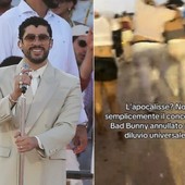 Grandine su Milano, feriti alcuni spettatori al concerto di Bad Bunny Grandine su Milano, feriti alcuni spettatori al concerto di Bad Bunny