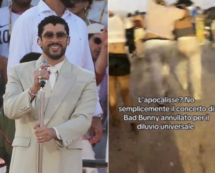 Grandine su Milano, feriti alcuni spettatori al concerto di Bad Bunny Grandine su Milano, feriti alcuni spettatori al concerto di Bad Bunny