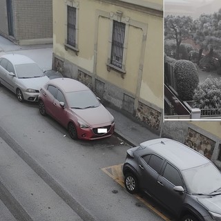 FOTO. Il gelo imbianca la zona dei Cinque Ponti
