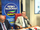 Luca Ferrazzi (a destra) con Luca Bernardo. In collegamento, Roberto Vannacci Luca Ferrazzi (a destra) con Luca Bernardo. In collegamento, Roberto Vannacci