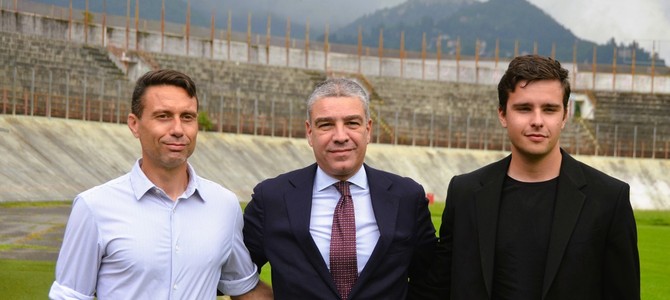 Il ds Battaglino, il presidente Girardi, il direttore generale Giovanni Rosati: avanti così Il ds Battaglino, il presidente Girardi, il direttore generale Giovanni Rosati: avanti così