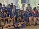 Le Cuffie al termine della scorsa stagione: con loro anche l'indimenticata Luca Rusconi, terzo da sinistra nella prima fila Le Cuffie al termine della scorsa stagione: con loro anche l'indimenticata Luca Rusconi, terzo da sinistra nella prima fila