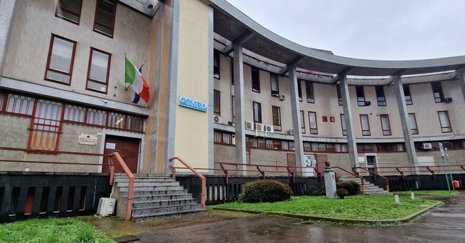 Il commissariato di polizia di Stato di Gallarate