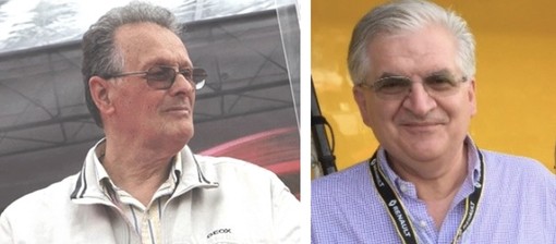 Carmine Castellano (foto dal sito del Giro d'Italia) e Claudio Grillo