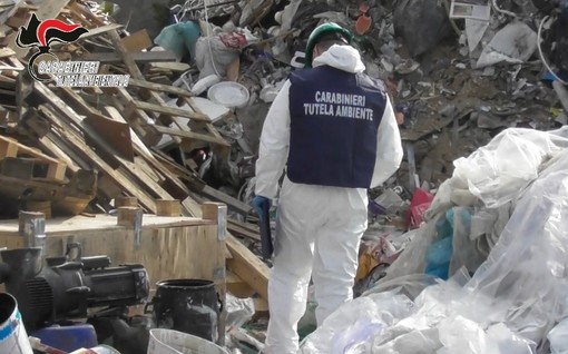 Origgio: 3.500 tonnellate di rifiuti speciali stoccati illecitamente, due persone denunciate