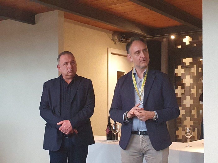 Da sinistra, Marco Colombo e Alessandro Beduschi Da sinistra, Marco Colombo e Alessandro Beduschi