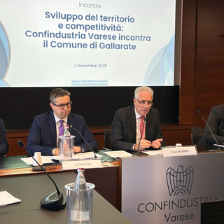 Gallarate, industria e sviluppo al centro del dialogo con Confindustria Gallarate, industria e sviluppo al centro del dialogo con Confindustria