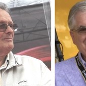 Carmine Castellano (foto dal sito del Giro d'Italia) e Claudio Grillo Carmine Castellano (foto dal sito del Giro d'Italia) e Claudio Grillo