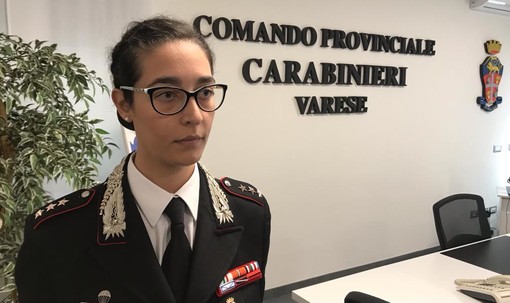 Il capitano Chiara Crupi è il nuovo comandante della Compagnia di Varese: «Essere vicini ai cittadini la nostra priorità»