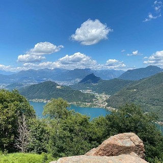 Il panorama dalla Punta Paradiso