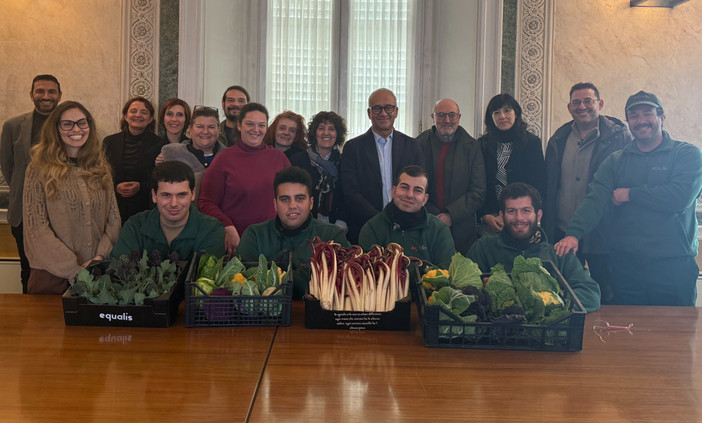 L'omaggio in Provincia da parte di &quot;Contadini per caso&quot;