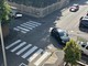 L'auto colpita da quella uscita contromano L'auto colpita da quella uscita contromano