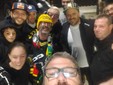 Capitan Vanetti e sotto Pizzo Piroso con i Ragazzi della Nord a fine partita Capitan Vanetti e sotto Pizzo Piroso con i Ragazzi della Nord a fine partita