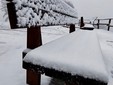La neve al belvedere del Campo dei Fiori (Foto Andrea Tamborini ripostate dal Comune di Varese)