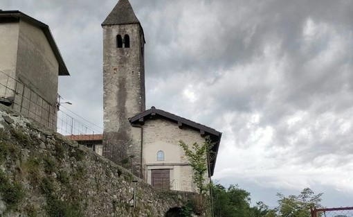 La chiesa di San Biagio, a Cittiglio