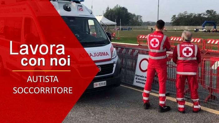 La Croce Rossa di Busto Arsizio assume autisti-soccorritori La Croce Rossa di Busto Arsizio assume autisti-soccorritori